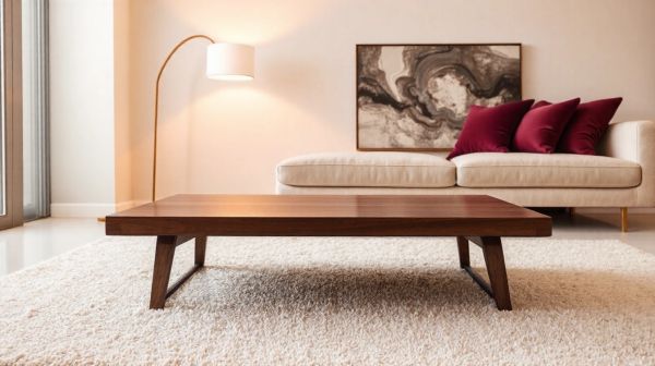 Sélection des tables basses design pour sublimer votre espace